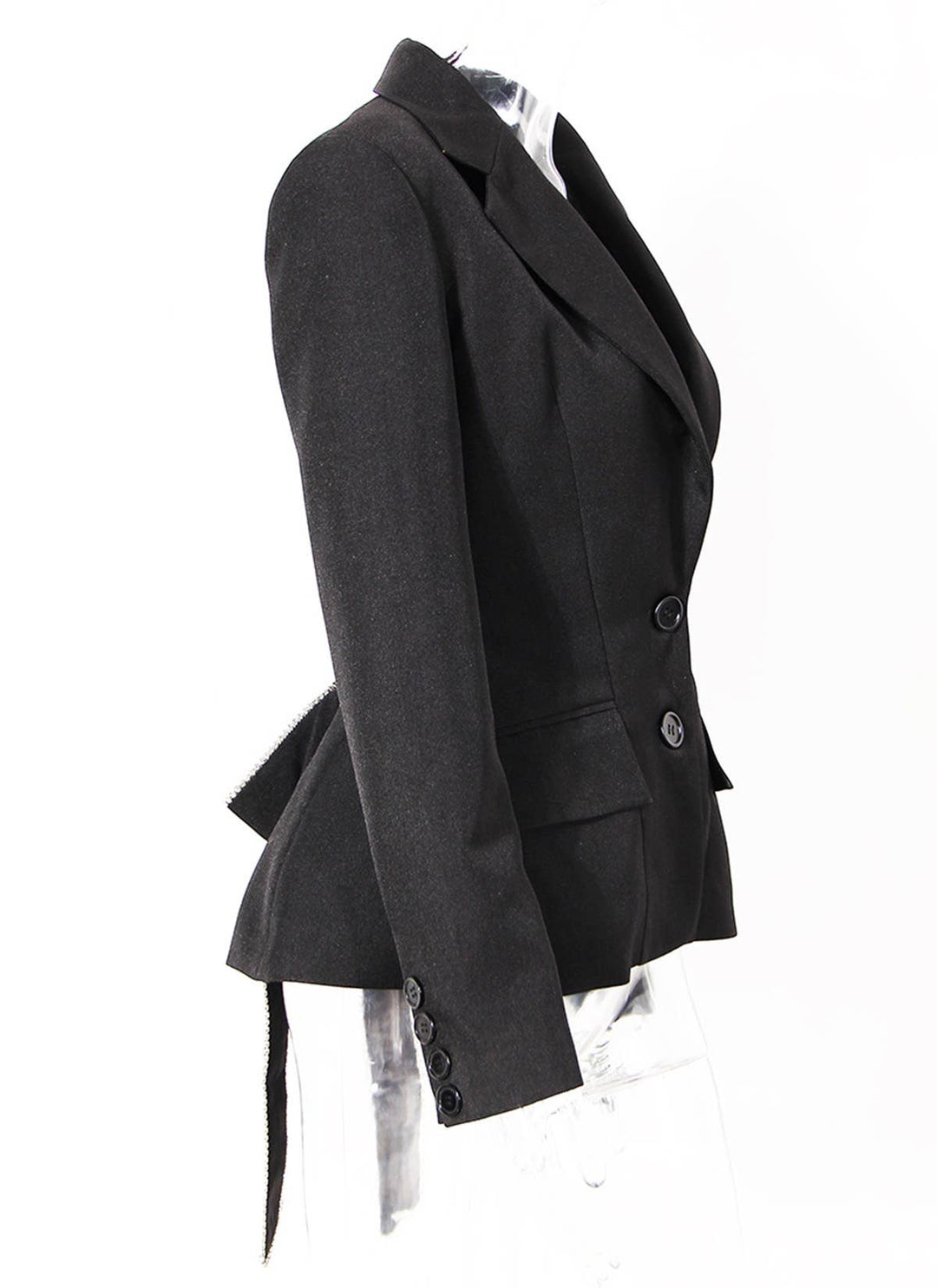 Black Cross Bow Diamond Blazer