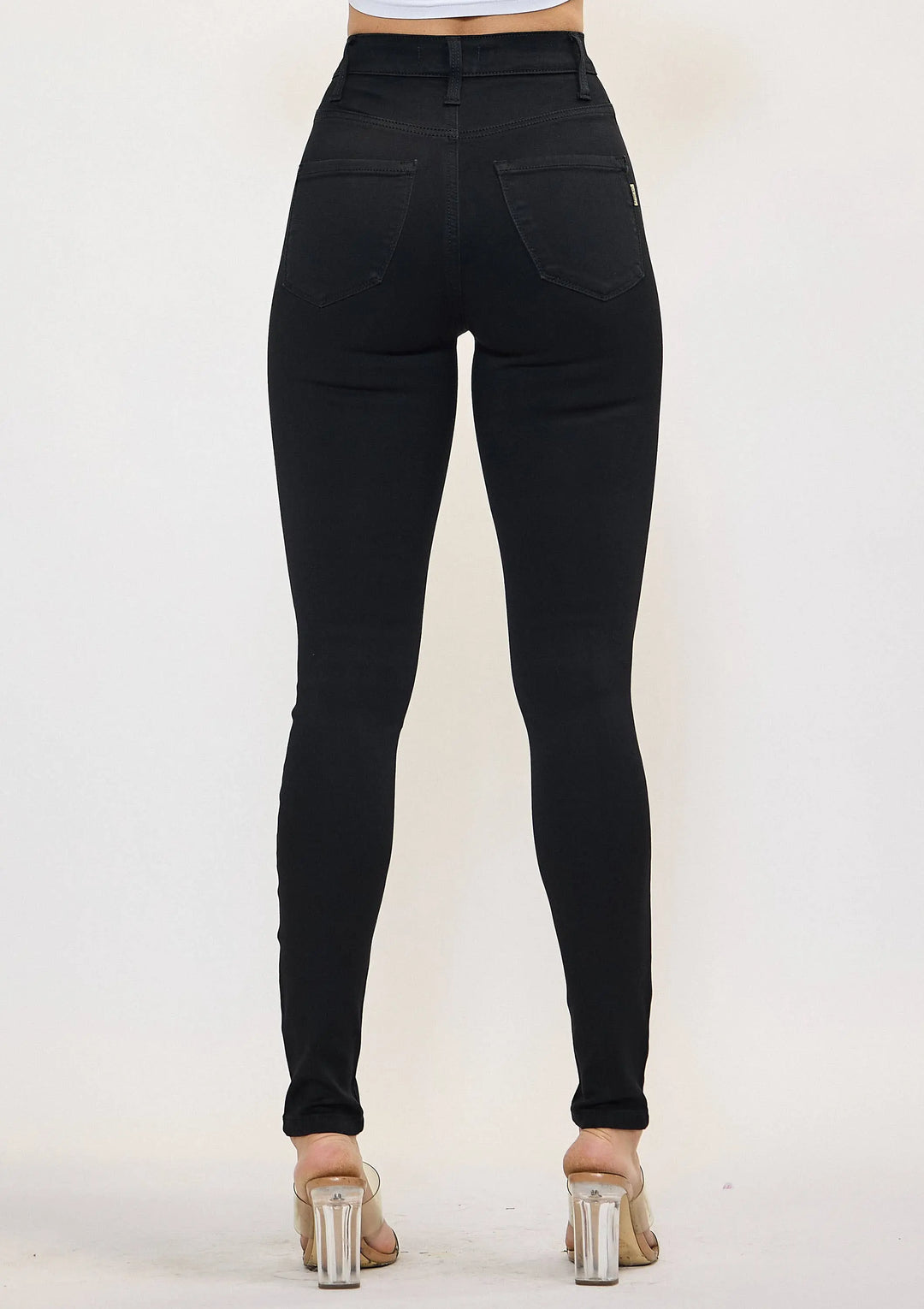 SRMGRLZ Second Skin High-Waist Skinny Jeans Vibrant M.i.U