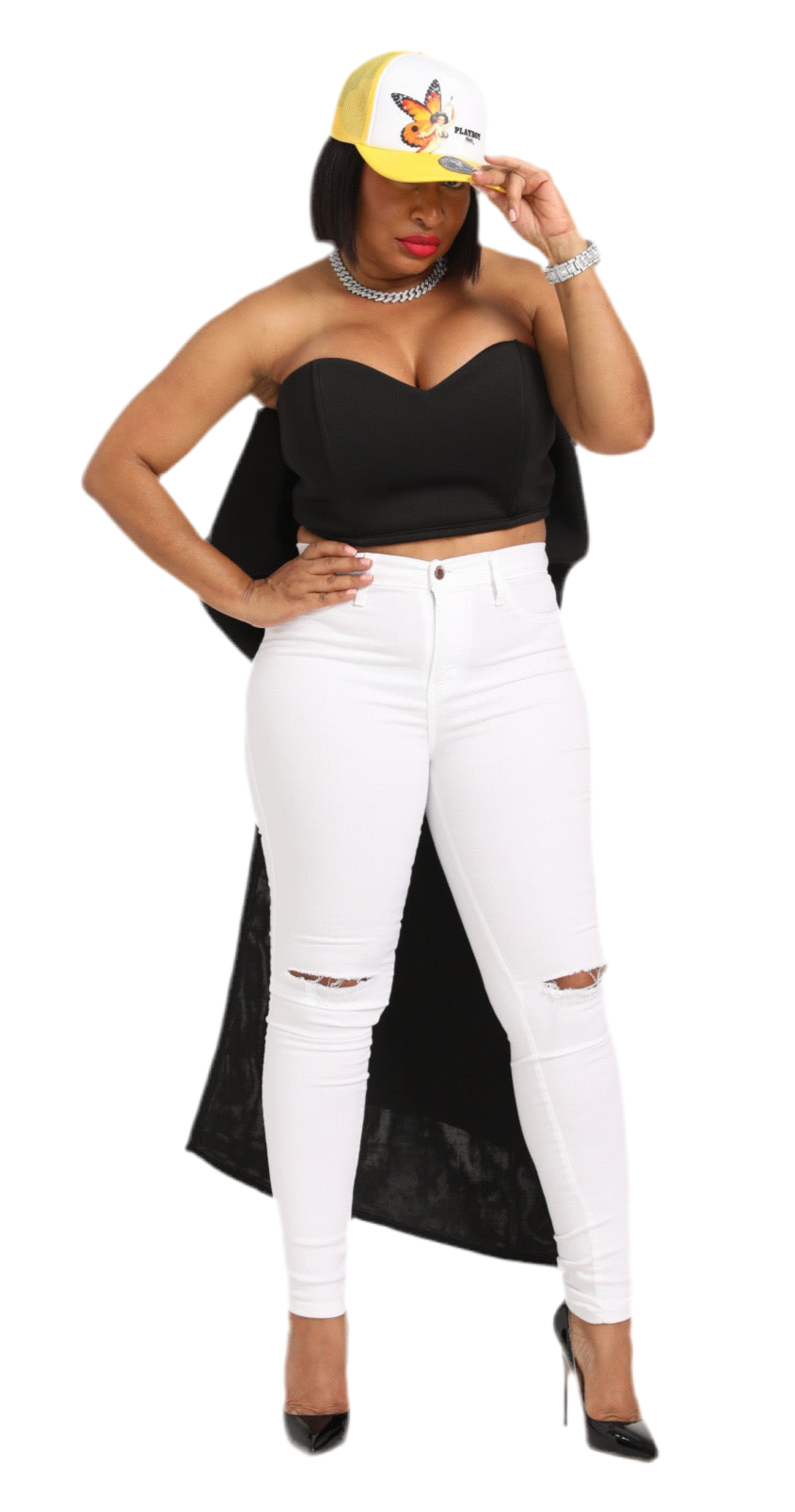 Bow Back Tube Top – Elegant Strapless Statement