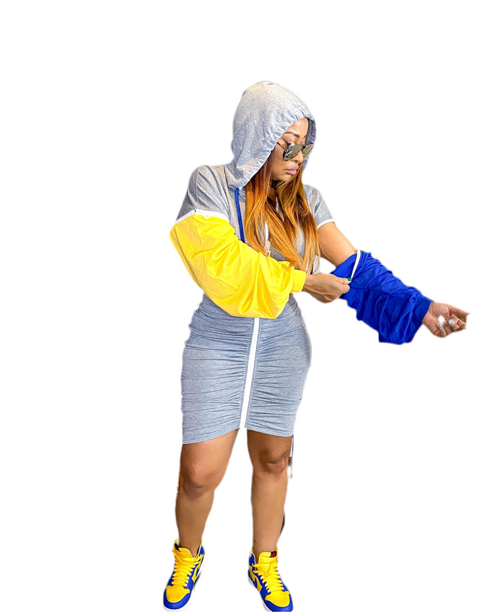 Convertible T-Shirt Mini Dress – Two Looks in One